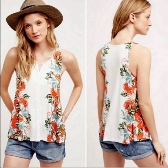 Anthropologie Tops - Anthropologie Akemi & Kin Gardenia swing tank